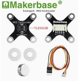 Makerbase ODrive3.6 FOC BLDC Servo Dual Motor Controller MKS X2212 Motor MKS FocEncoder