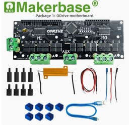 Makerbase ODrive3.6 FOC BLDC Servo Dual Motor Controller MKS X2212 Motor MKS FocEncoder