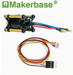 Makerbase ODrive3.6 FOC BLDC Servo Dual Motor Controller MKS X2212 Motor MKS FocEncoder