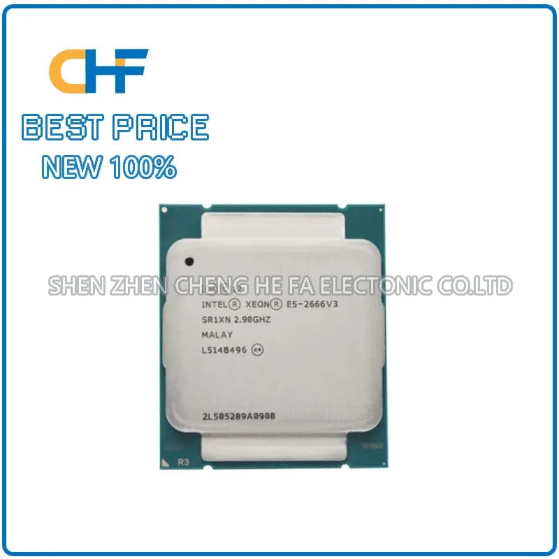 Intel Xeon E5 2666v3 10 Core 20 Thread 2.90GHz 135W LGA2011 CPU processor E5-2666v3