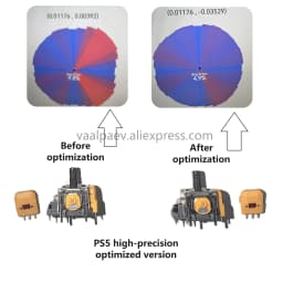 For PS5 Hall Effect Analog Joystick V5 PlayStation 5 DualSense High Precision Optimized Anti-drift No Jitter No Delay