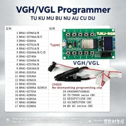 Suitable for S Samsung TV VGH/VGL Programmer TU KU MU BU NU AU CU DU VGH/VGL Programmer