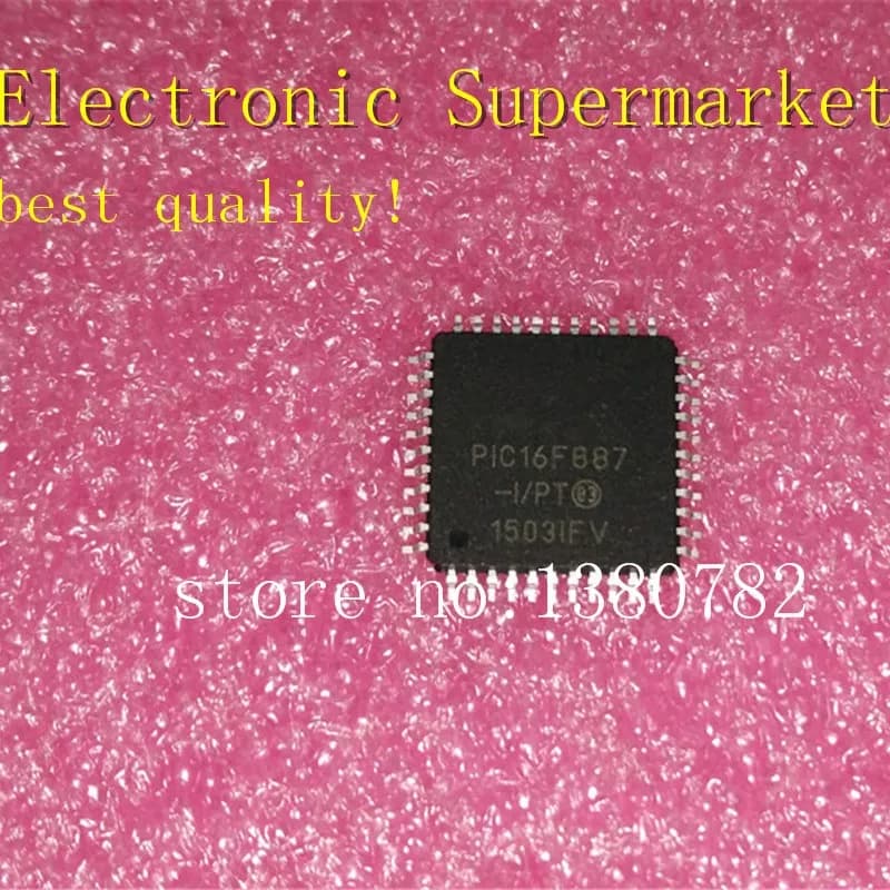 Free Shipping 10pcs-50pcs PIC16F887-I/PT PIC16F887 TQFP-44 In Stock!