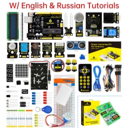 NEW Upgraded Keyestudio Super Starter kit with V4.0 Board for Arduino Starter kit for UNOR3 32Projects + Tutorial W/Gift Box