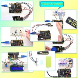 NEW Upgraded Keyestudio Super Starter kit with V4.0 Board for Arduino Starter kit for UNOR3 32Projects + Tutorial W/Gift Box