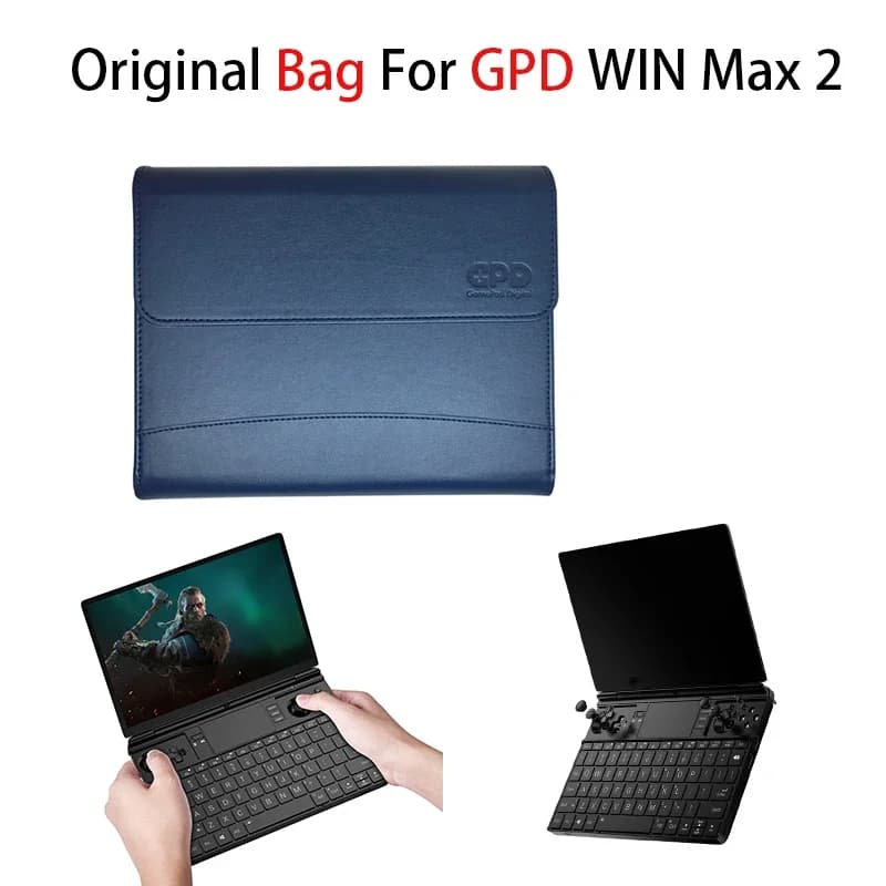 New GPD WIN Max 2 Handheld Gaming Laptop Mini PC Blue Protective Case GPD 10.1 inch 6800U 7840U 8840U Accessories