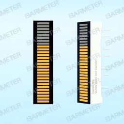 Factory Outlets--2pcs BL28Z-3005SA04Y Used for audio equipment display device 28segment yellow LED light bar display device