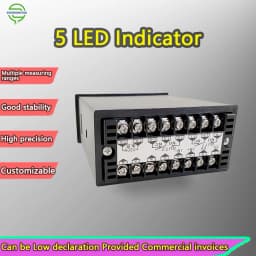 5-Digit LED Force Indicator Display Meter for Strain Gauge Load Cell with Mounting Clamp Bracket Industrial Force Control Tool