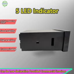 5-Digit LED Force Indicator Display Meter for Strain Gauge Load Cell with Mounting Clamp Bracket Industrial Force Control Tool