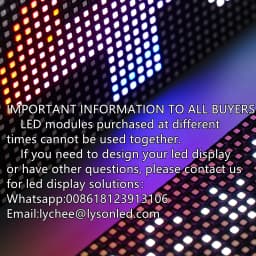 2PCS P5 Full Color Module Indoor Electronic Screen Conference Room Grande Screen Display LED Panel 320*160mm RGB 64x32 Dots