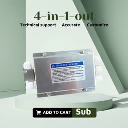 Load Cell Stainless Steel Waterproof Dust-proof Weighing Small Scale Sensor Metal 4 Core Wire Junction Box Excitation Sensing
