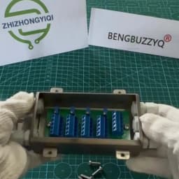 Load Cell Stainless Steel Waterproof Dust-proof Weighing Small Scale Sensor Metal 4 Core Wire Junction Box Excitation Sensing