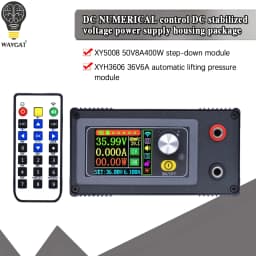 High-end DC DC Buck Converter CC CV 0-50V 6A 8A 216W 400W Power Module Adjustable Regulated laboratory power supply WIFF APP