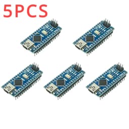 5 - 100 PCS Mini Nano 3.0 With the Bootloader Compatible Nano Controller for Arduino CH340 USB Driver 16Mhz ATMEGA328P