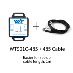 WitMotion WT901C485 9-Axis AHRS Inclinometer Acceleration+Gyro+Angle (XY 0.05° Accuracy)+Digital Compass, RS485 Modbus Protocol