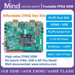 Xilinx FPGA ZYNQ7020 Development Board Kits with JTAG & ZYNQ SOM