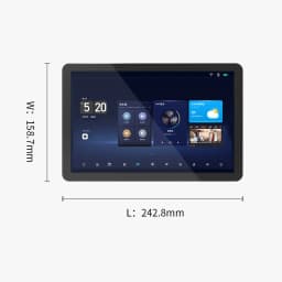 10.1-inch ESP32P4 development board supports Xiaozhi ESP32 C6 capacitive touch screen