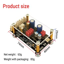 ZK-QCC Qualcomm QCC5125 QCC3034 Bluetooth 5.1 Lossless Decoding Board APTX LDAC Audiophile Grade DC8-32V PCM5102A DAC Chip