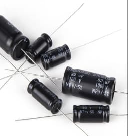 4pcs/lot Denmark Jantzen EleCap series axial non-polar aluminum shell electrolytic capacitor frequency division free shipping
