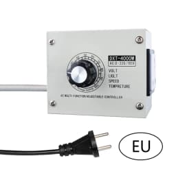4000W High-power Adjustable Voltage Regulator AC220V/AC110V Dimmer Speed Temperature Light Compact Variable Voltage Controller