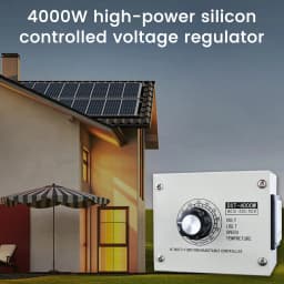 4000W High-power Adjustable Voltage Regulator AC220V/AC110V Dimmer Speed Temperature Light Compact Variable Voltage Controller