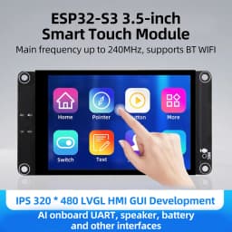 ESP32-S3 3.5-inch WiFi and Bluetooth Development Board, 320×480 Smart Touchscreen, Supports XiaoZhi AI, Type-C Port