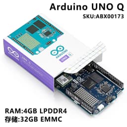 Arduino UNO Q 4GB/32GB ABX00173 Qualcomm QRB2210 Single Board Computer SBC