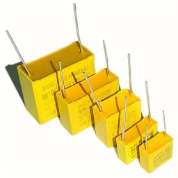 160PCS 18Values X2 Safety Capacitor 275VAC 102K-225K 1NF~2.2UF Assorted Kit