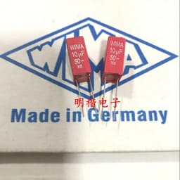 2020 hot sale 4pcs/10pcs German audio capacitor WIMA MKS2 50V 10UF 50V 106 P: 5mm spot Audio capacitor free shipping