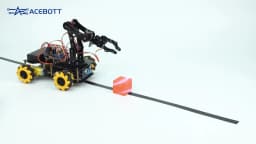 Robotics for Kids Ages 12-16 ACEBOTT 4 in 1 Smart Robot Arm with 5DOF + Tank Car STEM Toys Coding Kit for Arduino Scratch App