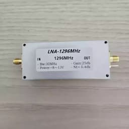 LNA bandpass low-noise antenna amplifier 1296MHz bandwidth 30MHz 25db broadband linear