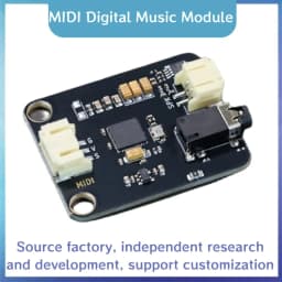 MIDI Digital Music Module General MIDI 2.0 Standard Music Synthesis Module Suitable for Arduino/ESP32/Microbit/Raspberry Pi