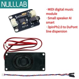 MIDI Digital Music Module General MIDI 2.0 Standard Music Synthesis Module Suitable for Arduino/ESP32/Microbit/Raspberry Pi