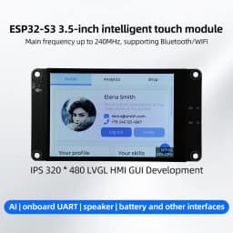 ESP32-S3 3.5-inch WiFi Bluetooth Development Board IPS 320*480 LED Display Module Touch Screen Support for Xiaozhi AI Type C
