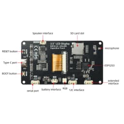 ESP32-S3 3.5-inch WiFi Bluetooth Development Board IPS 320*480 LED Display Module Touch Screen Support for Xiaozhi AI Type C