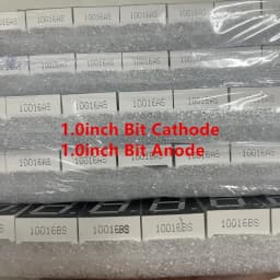 100pcs 10Pins 1106AS 10016AH 10016BS 1 Inch 1 Digit Bits 7 Segment Red LED Digital Display Digitron Common Anode Cathode C-A C-C