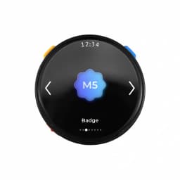 Official M5Stack StopWatch Portable and Interactive AMOLED Circular Touch Development Board for Scenarios