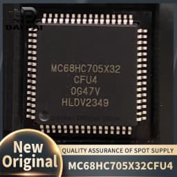 (2Pcs-5Pcs/Lot) 100% New original MC68HC705X32CFU4 MC68HC705X32 CFU4 68HC705X32CFU4 QFP-64 Chipset
