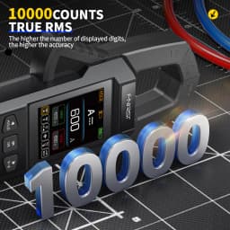 FNIRSI DMC-100 DC AC Current Clamp Meter 10000 Counts Digital Multimeter 600A Amperimetric Clamp Tester NCV Electrician Tools