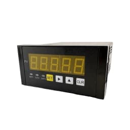 Through-Hole Load Cell and 5-Digit Force Indicator Set Stainless Steel Donut Load Cell for Bolt Tension Measurement 5t