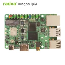 BoMaSRadxa Dragon Q6A Dev Board QCS6490 12TOPS LPDDR5 Linux OS Gigabit Ethernet For AI Edge Computing
