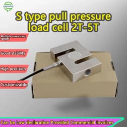 Durable S Type Load Cell for Industrial Applications, Custom Sizes and Accessories,3.High Precision S Type Load Cell, Factory