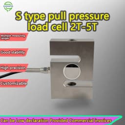 Durable S Type Load Cell for Industrial Applications, Custom Sizes and Accessories,3.High Precision S Type Load Cell, Factory