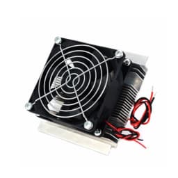 12V DIY Thermoelectric Peltier Refrigeration Cooling System Kit Semiconductor Cooler Conduction Module+Fan + TEC1-12706