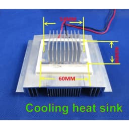12V DIY Thermoelectric Peltier Refrigeration Cooling System Kit Semiconductor Cooler Conduction Module+Fan + TEC1-12706