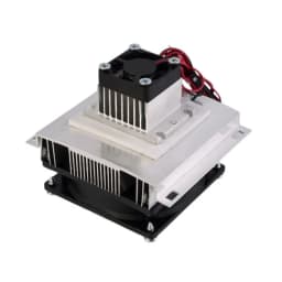 12V DIY Thermoelectric Peltier Refrigeration Cooling System Kit Semiconductor Cooler Conduction Module+Fan + TEC1-12706