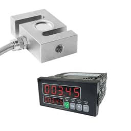 High Quality S Type Weighing Sensor Weight Sensor Load Cell +Load Cell Indicator ,Display 10kg 20kg 30kg - 1 Ton 2T Biosensor