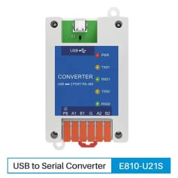 FT232RL USB To RS485 RS422 RS232 TTL Industrial Converter CDSENT E810-U15 FTDI FT232 Power Signal Isolation Type-C DC4.5~5.5V