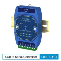 FT232RL USB To RS485 RS422 RS232 TTL Industrial Converter CDSENT E810-U15 FTDI FT232 Power Signal Isolation Type-C DC4.5~5.5V