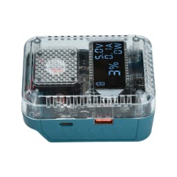 Bidirectional Charging/Discharging PD 3.1 140W Type-C for Makita Lithium Battery Charger Digital Display Adapter 28V